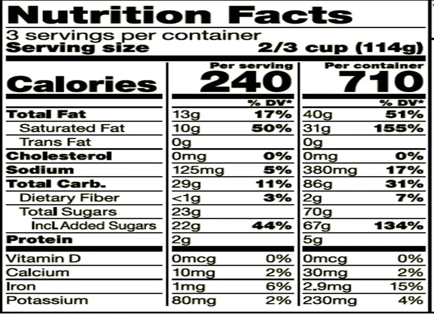 So Delicious Bananas Foster Cashewmilk Non-Dairy Frozen Dessert 473ml
