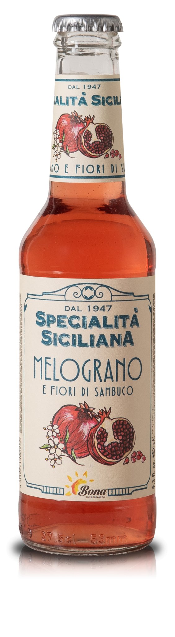 Specialita Siciliana Pomegranate & Elderberry Flowers Italian Soft Drink