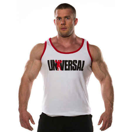 Universal Nutrition Tank Top White