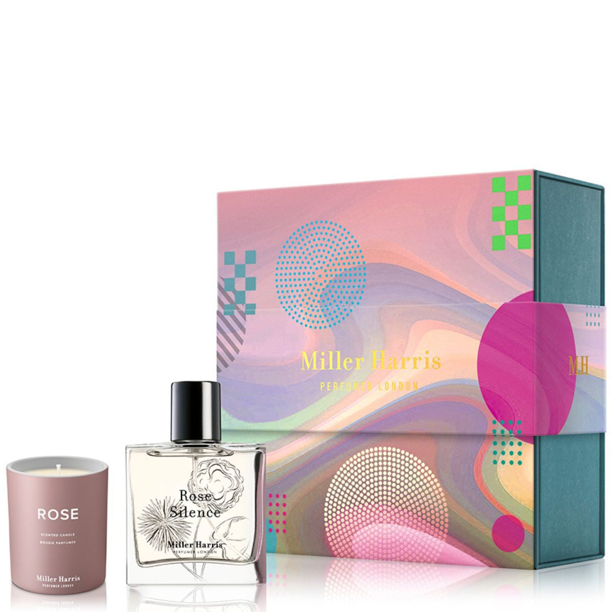 Miller Harris Rose Silence Collection Gift Set - Non-Toxic Home at iPlantBased