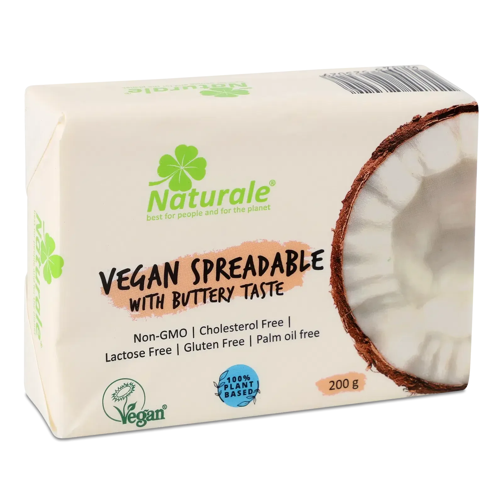 Naturale vegan spreadable product with butttery taste