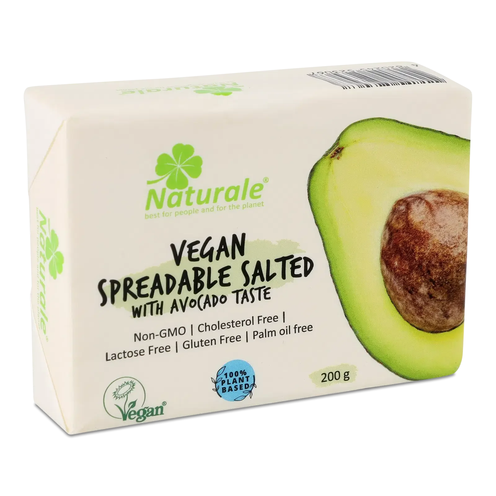 Naturale vegan spreadable salted with avocado taste