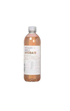 Vitamin Well Drink Hydrate Rhubarb Strawberry 500ml