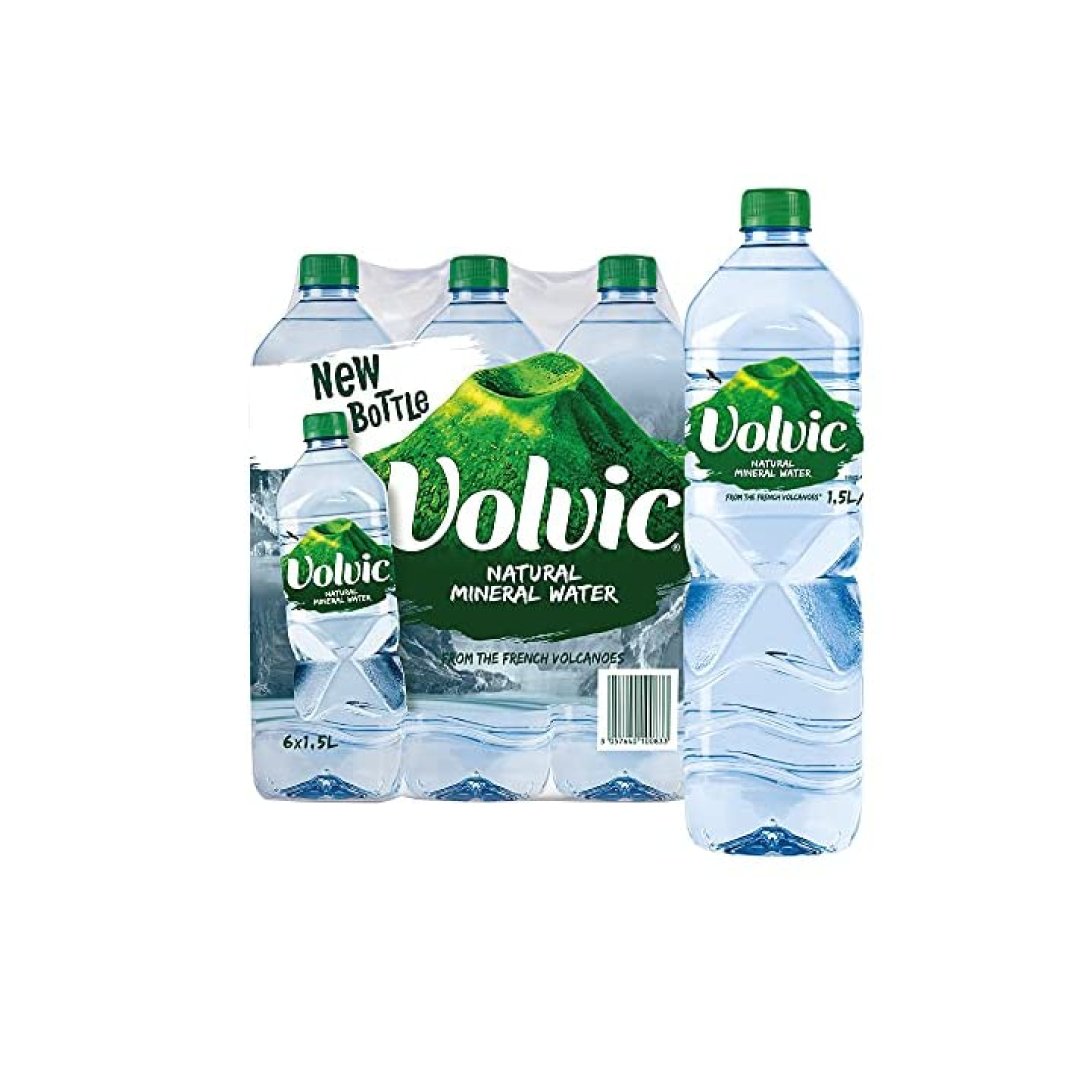 Volvic Natural Mineral Water 1.5L (4+2Free)