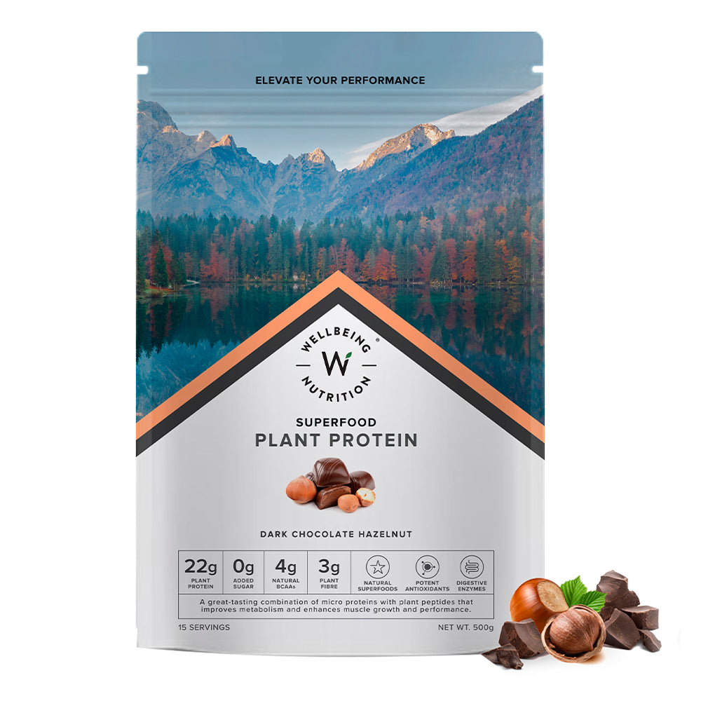 Wellbeing Nutrition - Superfood Plant Protein for Muscle Building & Recovery