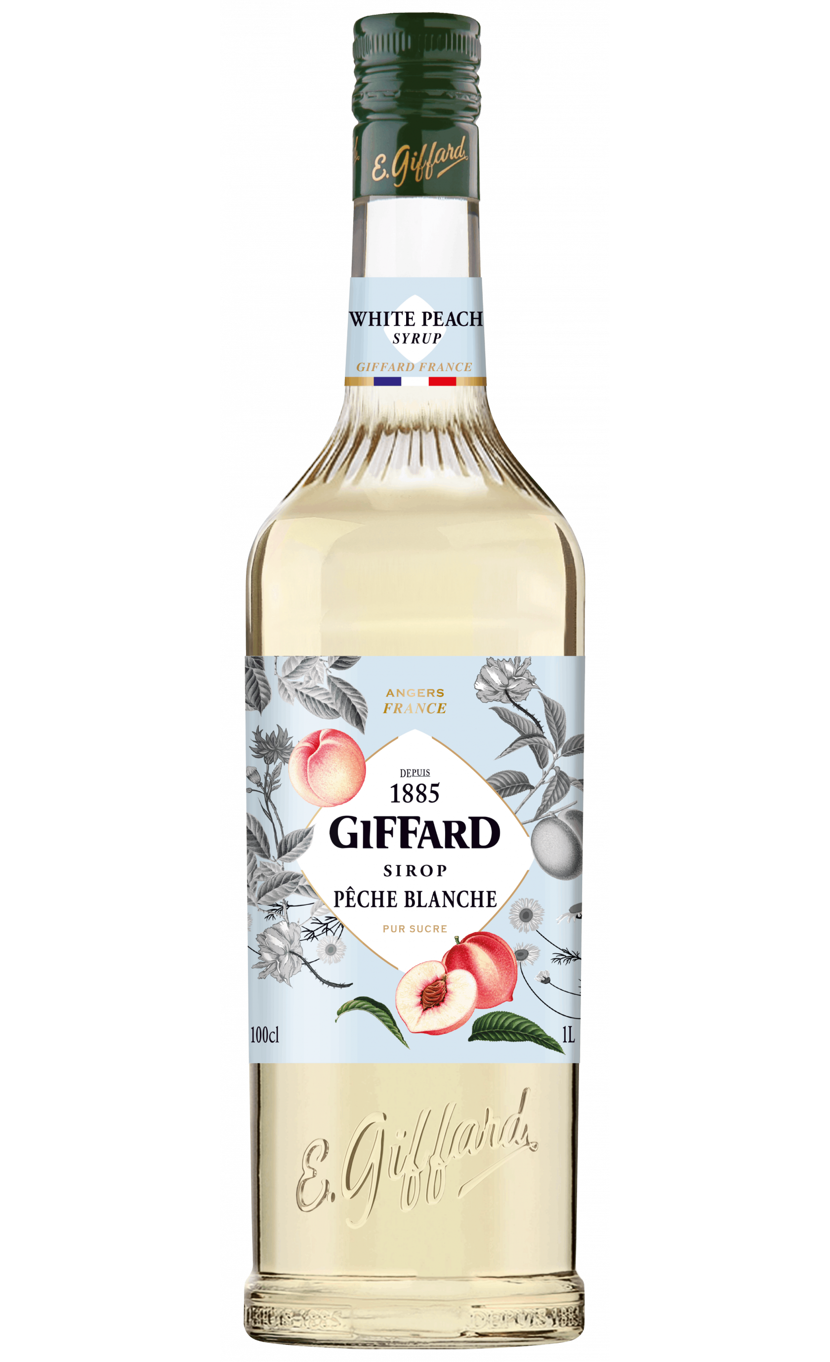 Giffard White Peach Syrup 1L