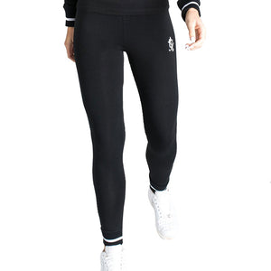 Gym King - Striped Cuff Legging - Black