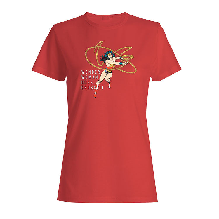 Jobedu - Wonder Woman Cross-Fit T-Shirt