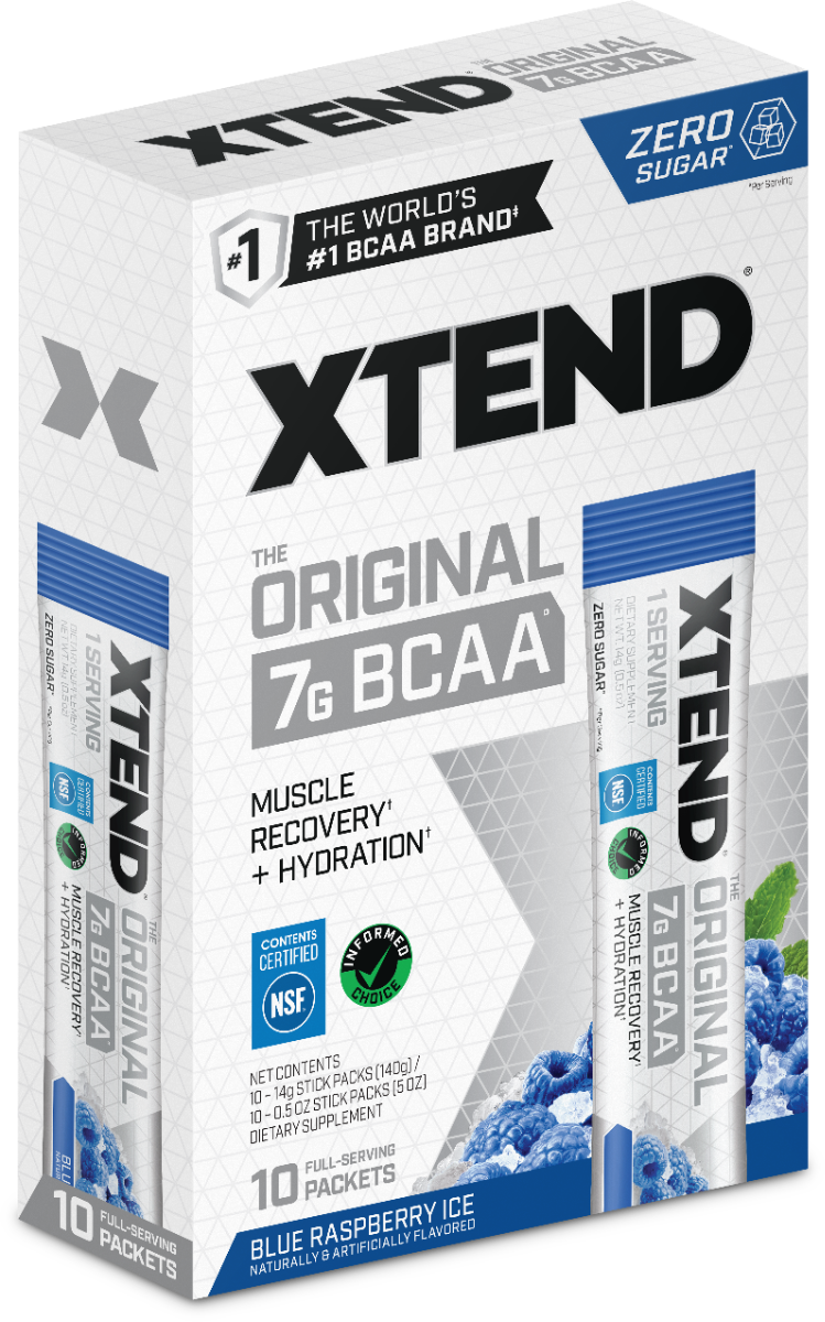 BCAA	Xtend Original 7g BCAA Amino Acids 10 Pack