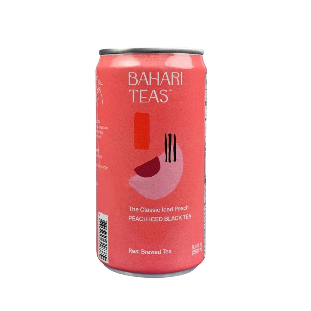 Bahari Teas -The Classic Iced Peach Black Tea 250ml