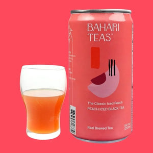 Bahari Teas -The Classic Iced Peach Black Tea 250ml